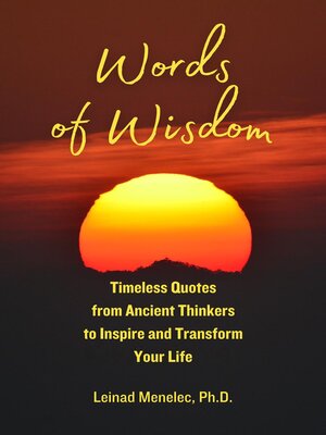 cover image of Words of Wisdom